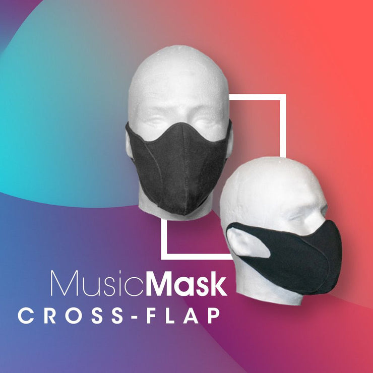 Cross-Flap Music Face Mask