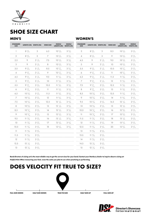 DSI Velocity Marching Shoe