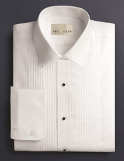 Fabian Group - Men's Pleated Lay-Down Collar Shirt