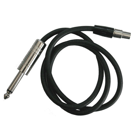 2½’ Instrument/ Metronome Cable for Body Pack Transmitter (works with Dr. Beat)