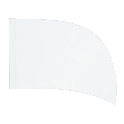 Arced (PCS) Practice Flag – White
