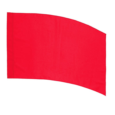 Curved Rectangle (PCS) Practice Flag – Red