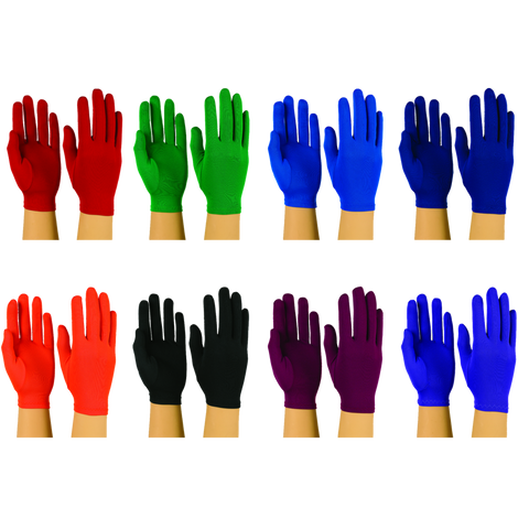 polyester handschuhe Solid Color Polyester Gloves Gold