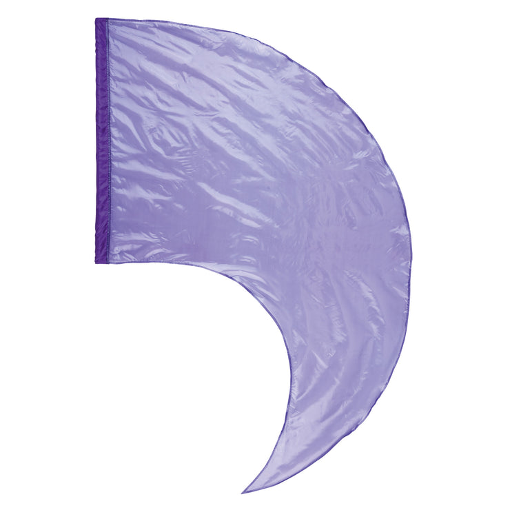 Crystal Clear Swing Flag Purple